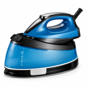 High-Power Steam Iron with Adjustable Temperature and Anti-Drip Function